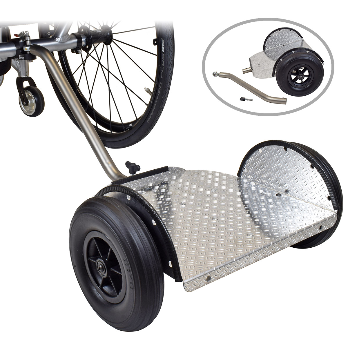 Abnehmbarer Transportwagen